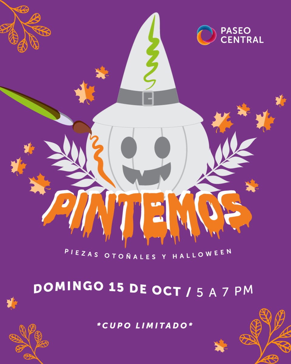 PINTEMOS PIEZAS OTOÑALES Y DE HALLOWEEN