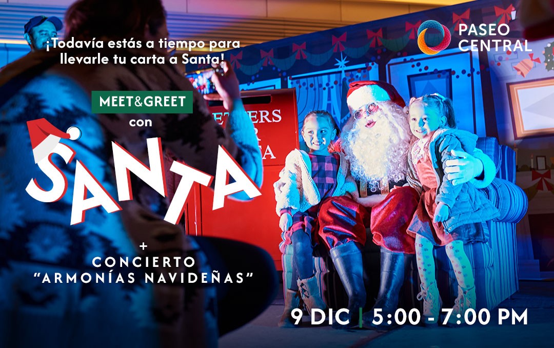 MEET AND GREET CON SANTA
