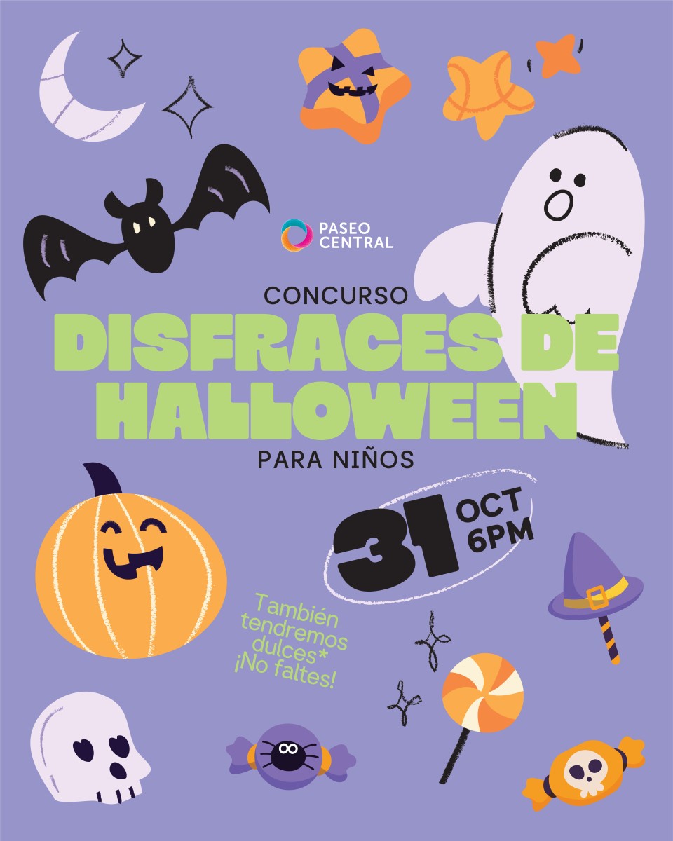 CONCURSO DE DISFRECES DE HALLOWEEN PARA NIÑOS