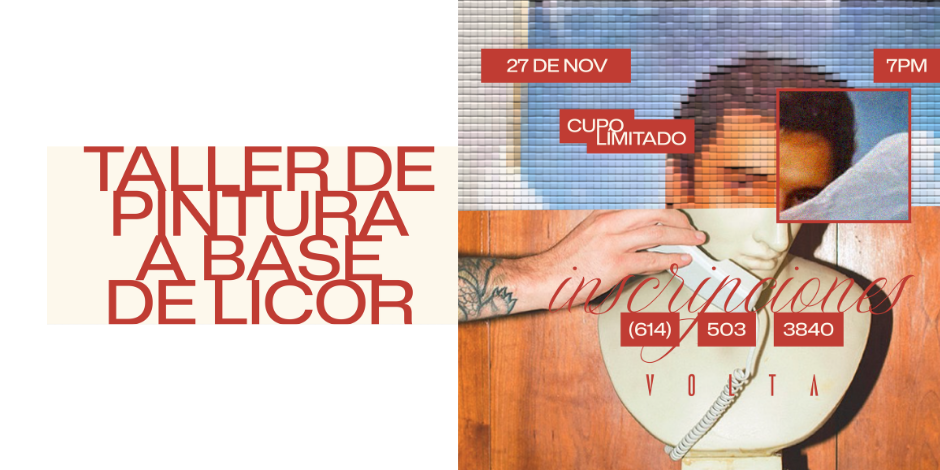 TALLER DE PINTURA A BASE DE LICOR