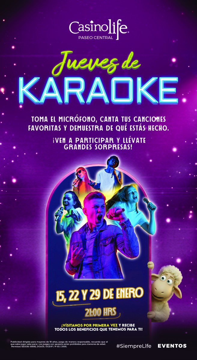 Jueves de Karaoke - CASINO LIFE