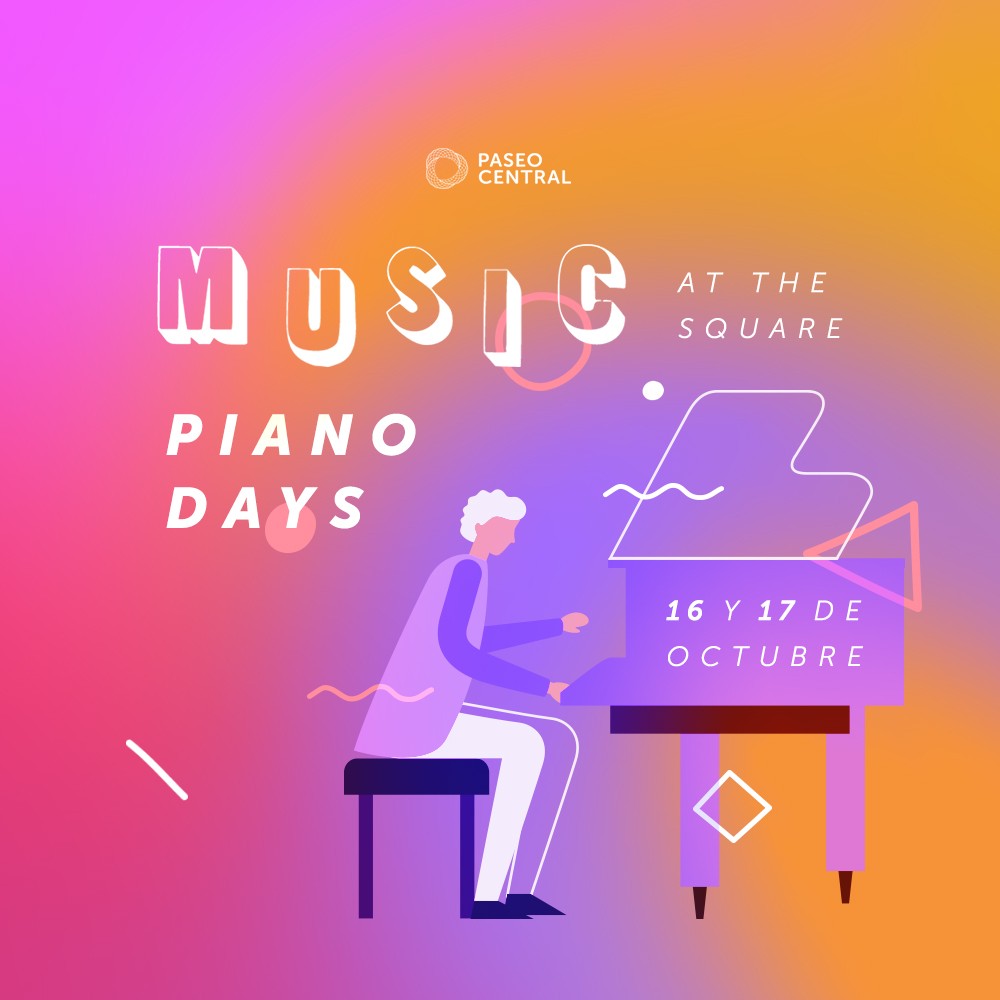 Music at the square: Piano Days